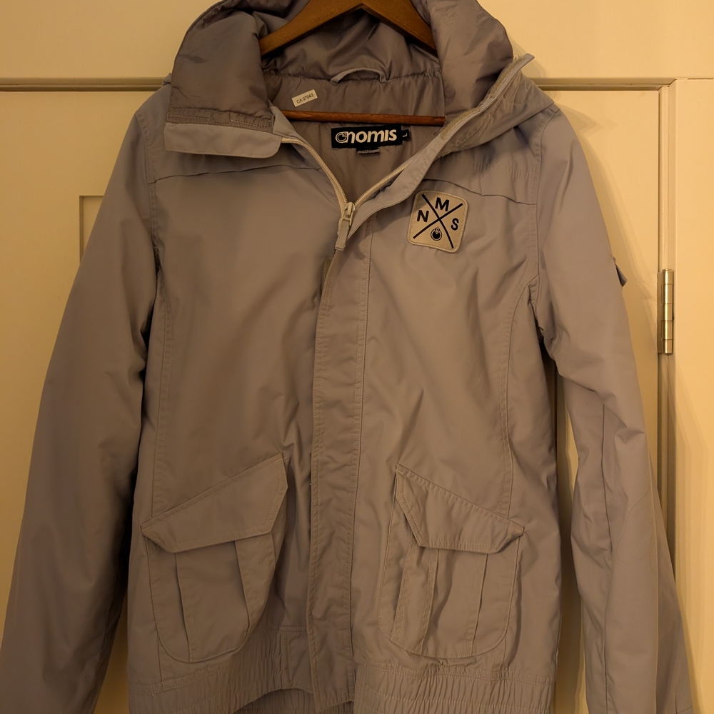 Nomi Light Gray Women's Ski Jacket